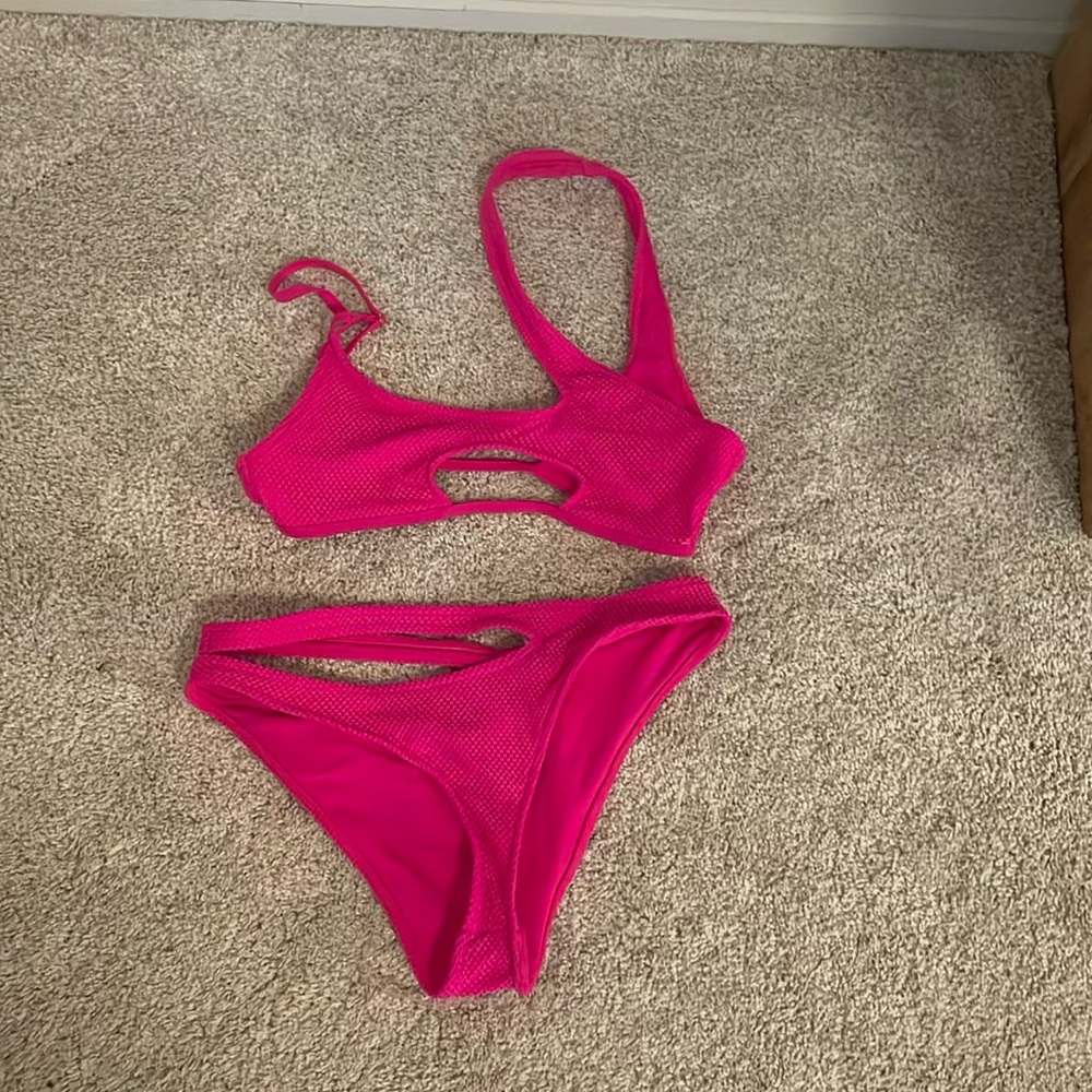 Vibrant Pink Bikini Set